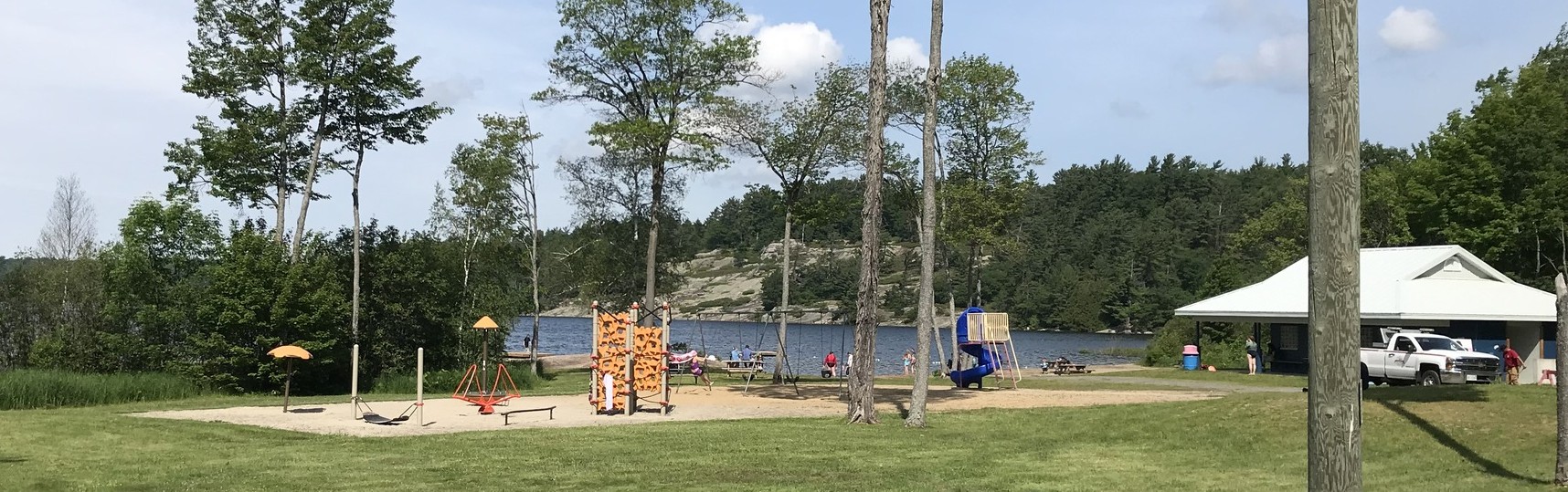 Nobel Beach Facing Water and Playground